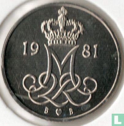 Denemarken 10 øre 1981 - Afbeelding 1