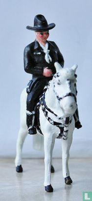 Hopalong Cassidy mounted - Afbeelding 1