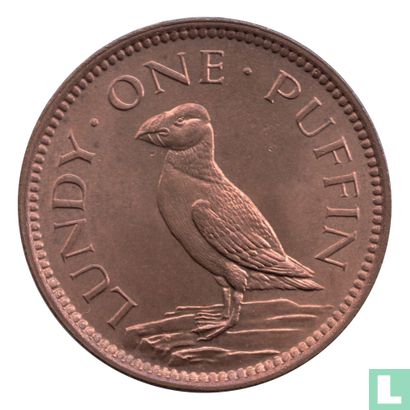 Lundy 1 Puffin 1929 (Bronze - Normal) - Afbeelding 1