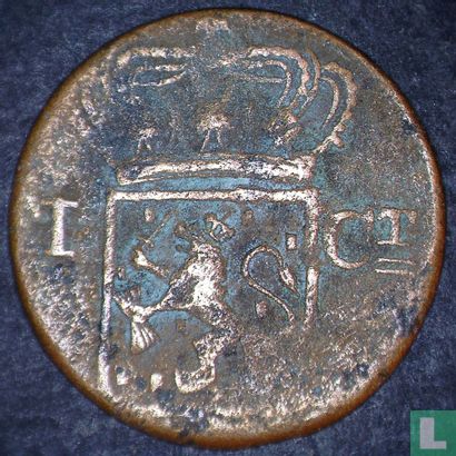 Dutch East Indies 1 cent 1833 (V) - Image 2