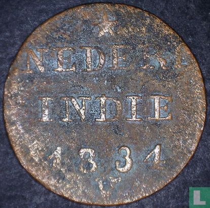 Niederländisch-Ostindien 1 Cent 1834 - Bild 1