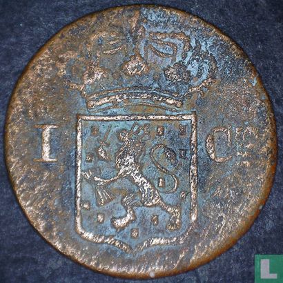 Dutch East Indies 1 cent 1834 - Image 2