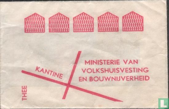 Ministerie van Volkshuisvesting en Bouwnijverheid Thee Kantine - Image 1