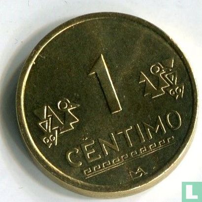 Peru 1 céntimo 2005 (brass) - Image 2