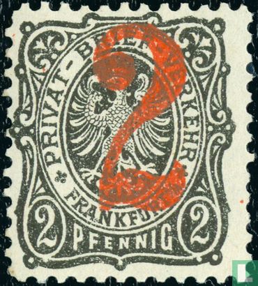 Frankfurter Wappen, met Aufdruck