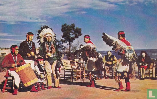 Hopi Indian Dancers Grand Canyon - Afbeelding 1
