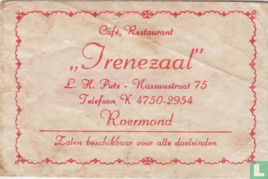 Café Restaurant "Irenezaal" - Image 1