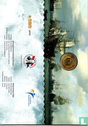 Nederland 5 euro 2007 (folder) "400th Anniversary of the birth of Michiel Adriaenszoon de Ruyter" - Afbeelding 1
