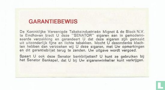 Belgie 50 Francs (Senator sigaren) - Image 2