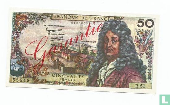 Frankrijk 50 Francs (Senator sigaren)   - Image 1