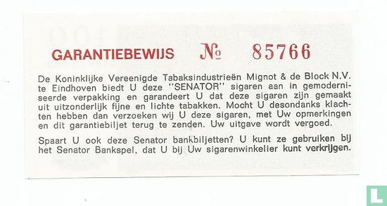 Belgie 100 Francs (Senator sigaren)  - Image 2