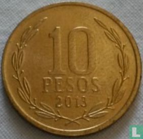 Chili 10 pesos 2013 - Image 1