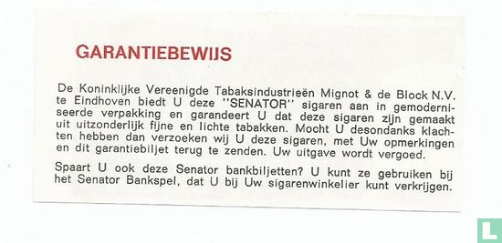 Belgie 500 Francs (Senator sigaren)   - Image 2