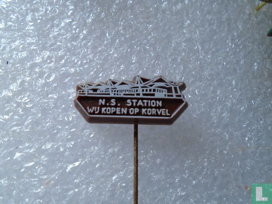 N.S. Station [wit op bruin]