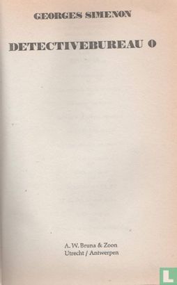 Georges Simenon Omnibus (Detectivebureau O) - Afbeelding 3