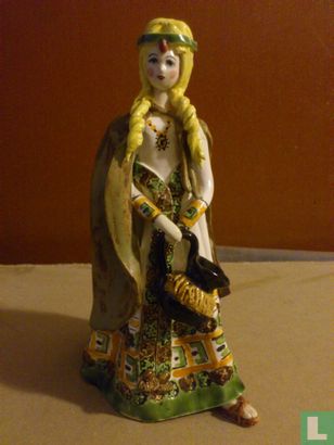 Gallic ceramic doll - Image 1