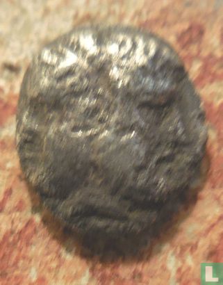 Tenedos  (Troy, Troas)  AR8, Silver Obol  550 BC  - Image 2