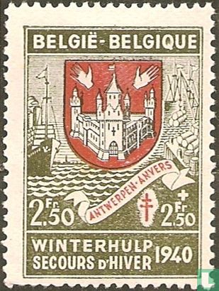City coat of arms Antwerpen-Anvers