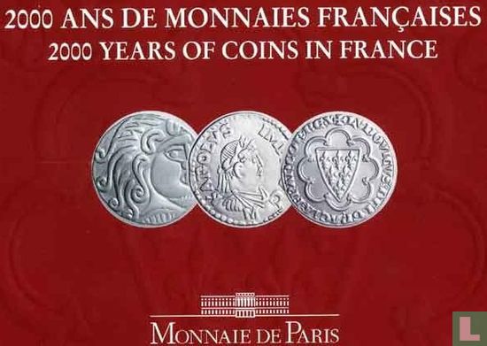 France 5 francs 2000 "Gold ecu of Louis IX" - Image 3