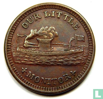 USA  "Our Little Monitor"  1863 - Image 2
