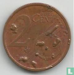 Italie 2 cent 2005 (dégâts d'eau) - Image 2