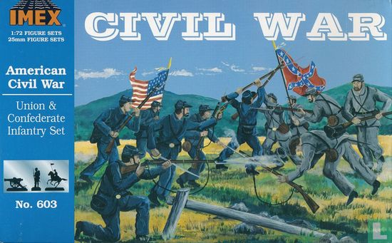 ACW Union & Confederate Infantry Set - Bild 1