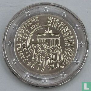 Allemagne 2 euro 2015 (J - rouleau) "25 Years of German Unity" - Image 3