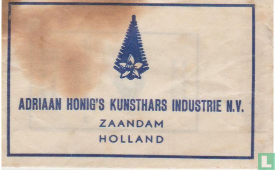 Adriaan Honig's Kunsthars Industrie N.V. - Bild 1