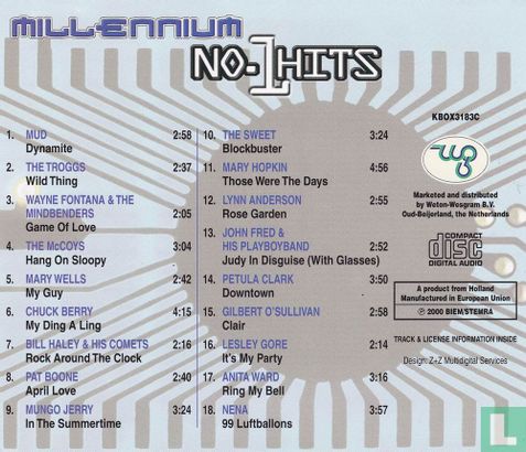 Millennium No.1 Hits - Afbeelding 2