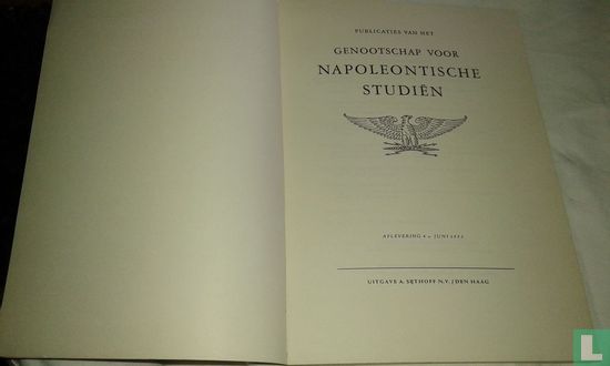 Publicaties van het genootschap voor Napoleontische studiën - Afbeelding 3