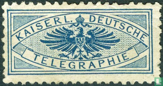 Keizerlijk wapen Duitse Telegrafie