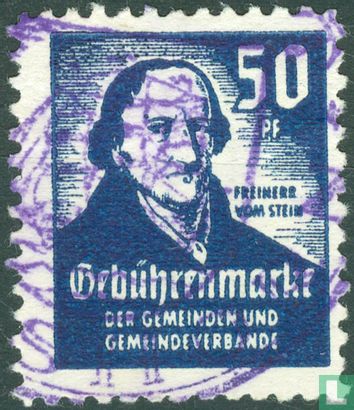 Freiherr vom Stein (50 pf)