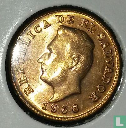 El Salvador 1 centavo 1968 - Afbeelding 1