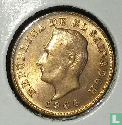 El Salvador 1 centavo 1966 - Afbeelding 1