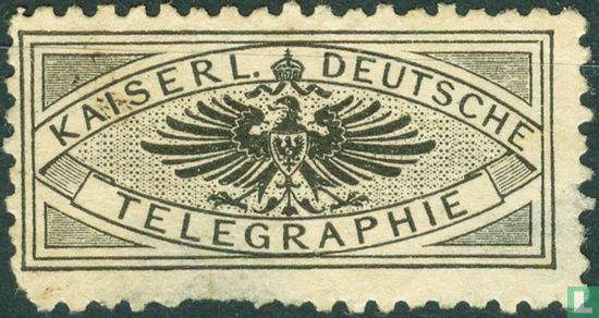 Keizerlijk wapen Duitse Telegrafie