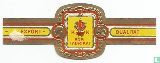 K. K. Edelfabrikat  - Export - Qualität - Afbeelding 1