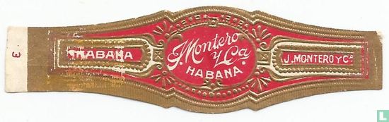 J. Montero y Ca. Habana - Habana - J. Montero y Ca. - Afbeelding 1