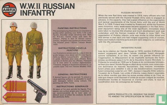 Seconde Guerre mondiale Infanterie Russe - Image 2