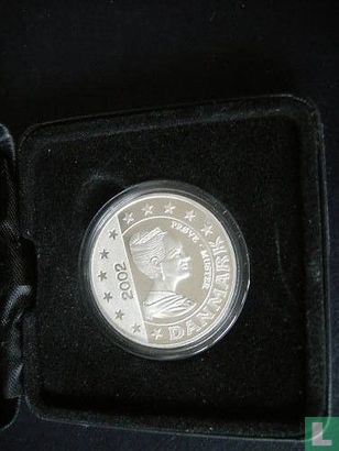 Denemarken 5 euro zilver 2002 (Piedfort)