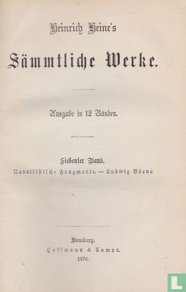 Heinrich Heine's sämmtliche Werke - Afbeelding 3