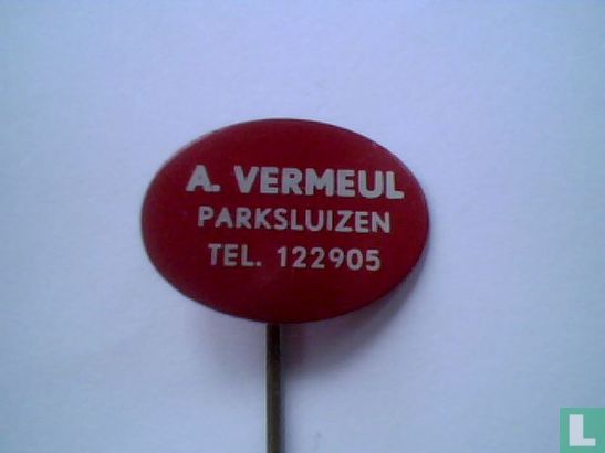 A. Vermeul Parksluizen Tel. 122905