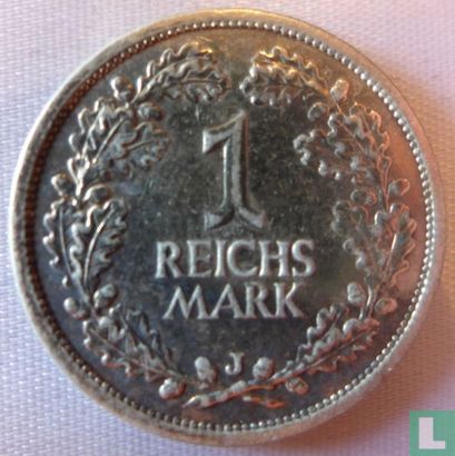 Deutsches Reich 1 Reichsmark 1927 (J) - Bild 2