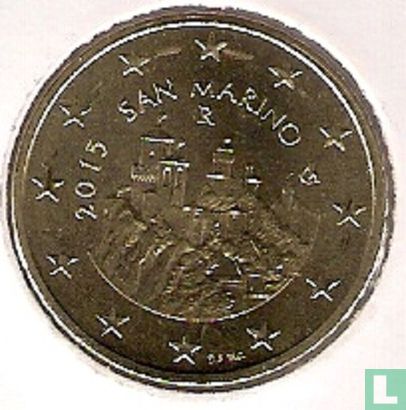 San Marino 50 cent 2015 - Afbeelding 1