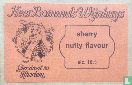 Heer Bommel's Wijnhuys Sherry Nutty Flavour - Image 1