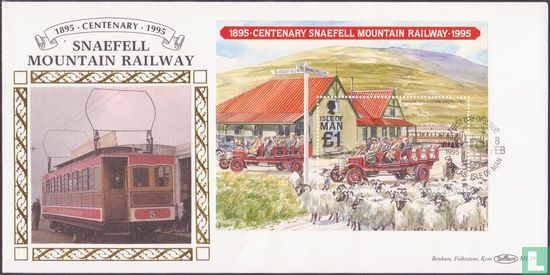 100 years Snaefell tramway
