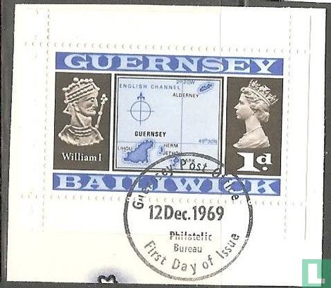 Blick auf Guernsey