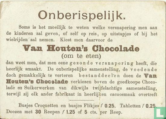 Van Houten's Cacao en Chocolade - De Smakelijkste - in't Gebruik de Voordeeligste - Image 2