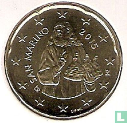 San Marino 20 cent 2015 - Image 1