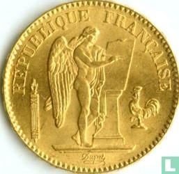 Frankrijk 20 francs 1886 - Afbeelding 2