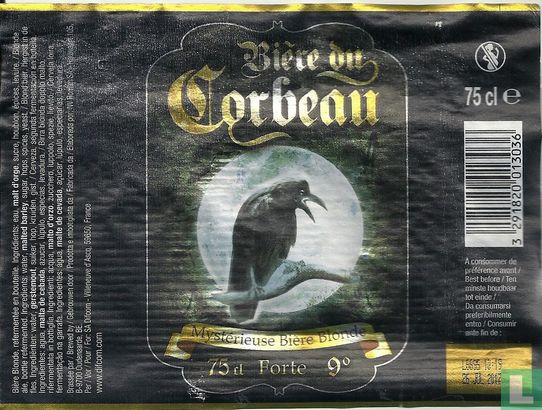 Bière du Corbeau - Image 1